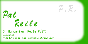 pal reile business card